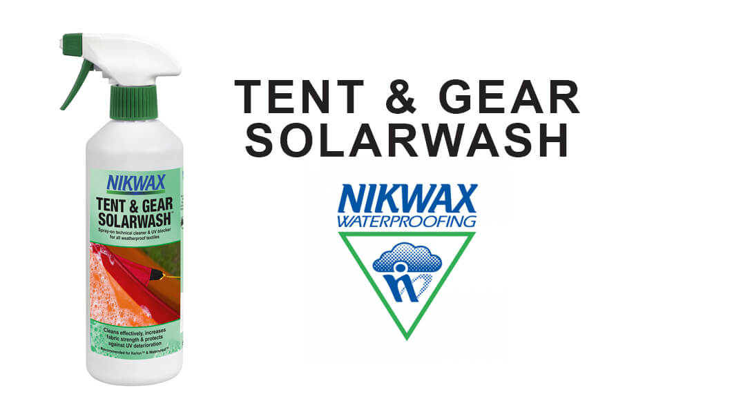  Nikwax Tent & Gear SolarWash, Cleaning, Waterproofing